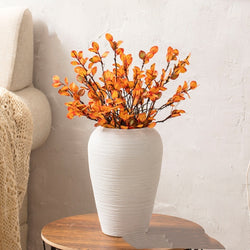 Ceramic vase for dried flower arrangements